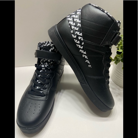 NEW Fila Mens Vulc 13 Bandana Multilogo Lifestyle High-Top Sneakers Shoes 11.5 - Picture 8 of 9